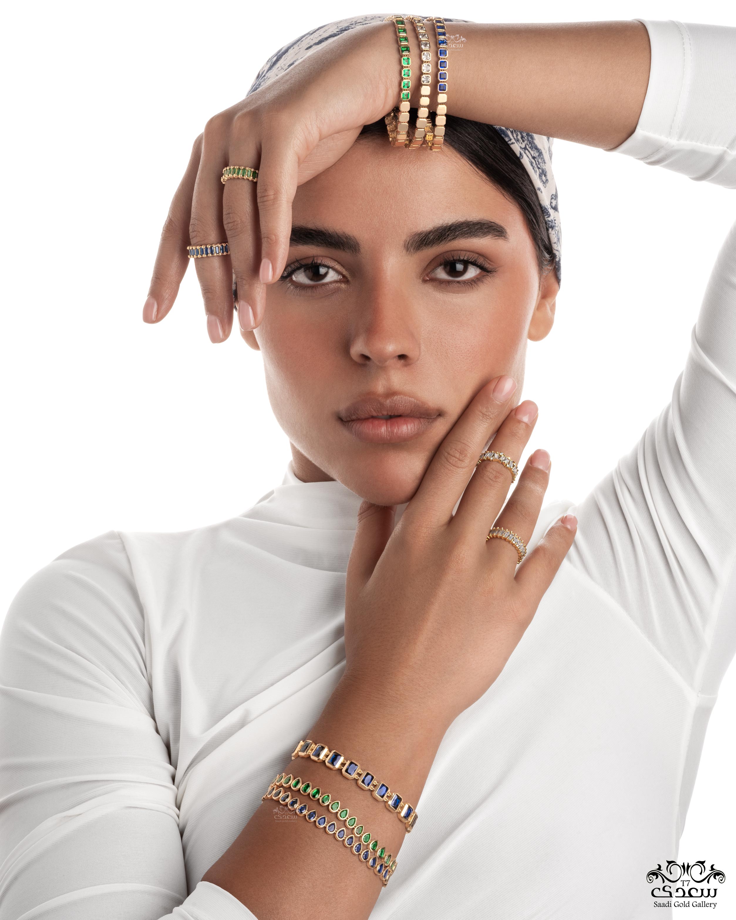 MODELING PHOTO of bracelet