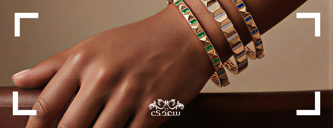 انواع مدل های دستبند طلا