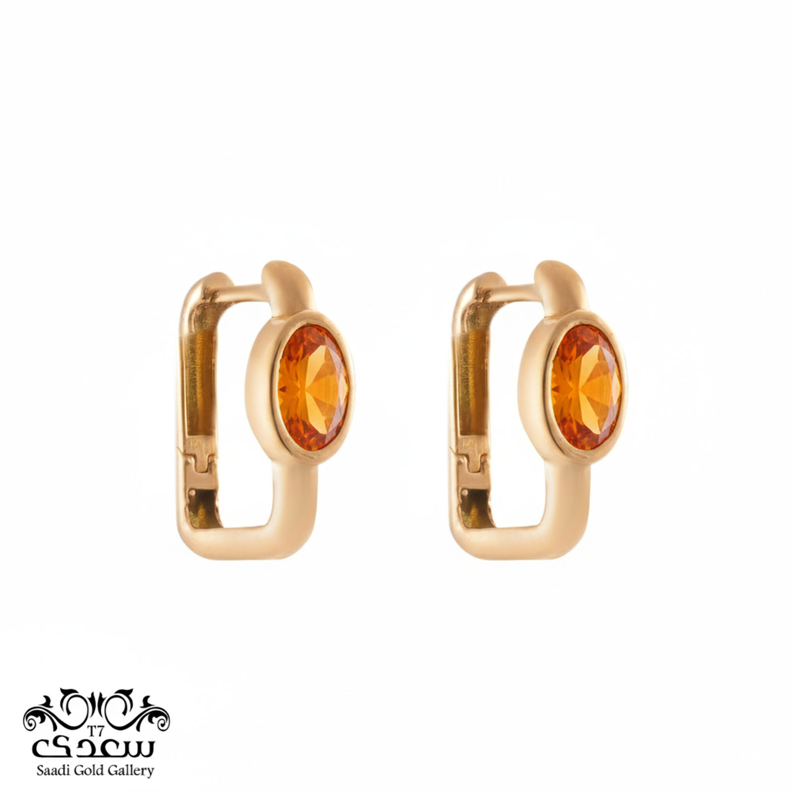 گوشواره لوبی نارنجی